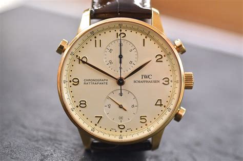 orologio iwc portoghese rattrappante in oro|Acquista IWC Portuguese su Chrono24.